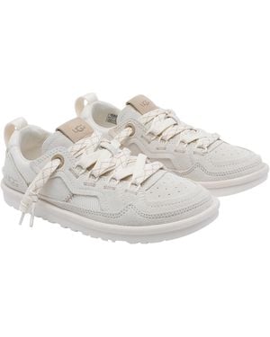 UGG Sneakers Suede Leather/Rubber Sole - Gray