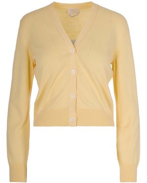 A.P.C. Cardigan Cotton Cardigans - Natural