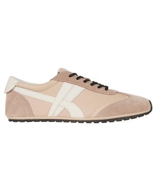 Tory Burch Hank Field Sneaker Rose Silk - Pink