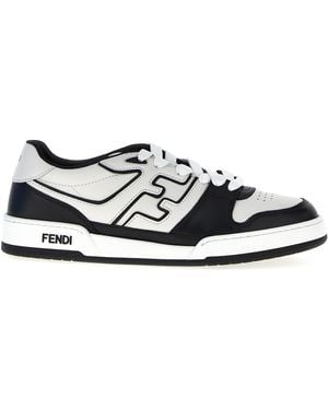 Fendi Match Sneakers - White