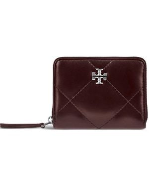 Tory Burch Kira Small Leather Wallet - Purple