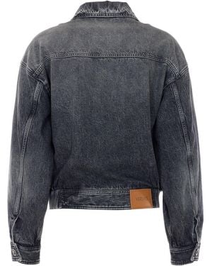 Versace Jackets Cotton - Blue