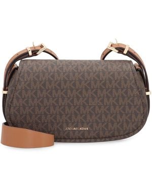 MICHAEL Michael Kors Borsa A Tracolla Lydia Piccola Con Logo - Brown