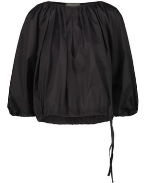 DR. HOPE Poplin Blouse - Black