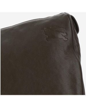Burberry Large Shield Shoulder Bag Lamb Leather (Ovis Aries) - Brown