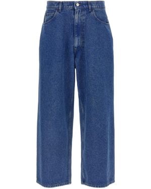Marni Patch Jeans - Blue