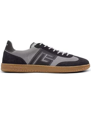 Balmain Low Top Lace Up Sneaker Calzature - Black