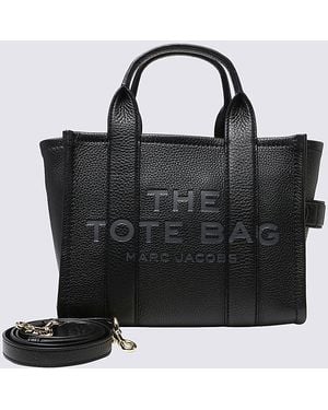 Marc Jacobs Leather The Small Tote Bag - Black