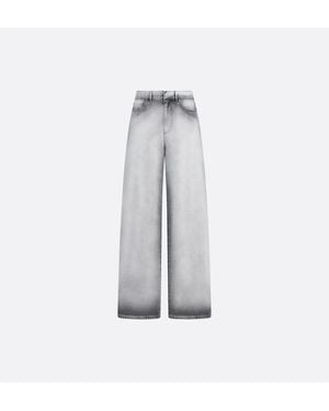Dior Cotton Denim Trousers - Grey
