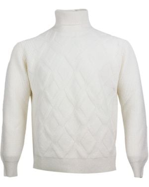 Barba Napoli Sweaters 100Wv - White