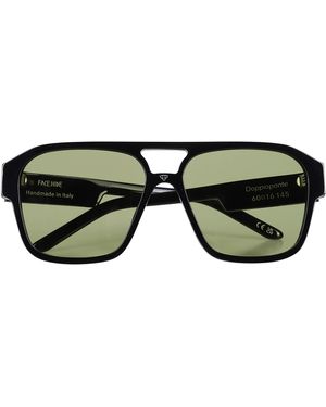 Facehide Sunglasses Other Fibres Occhiale - Black