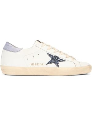 Golden Goose Super Star Low-Top Trainers - Black