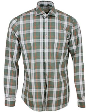 Borriello Checked Shirt - Gray