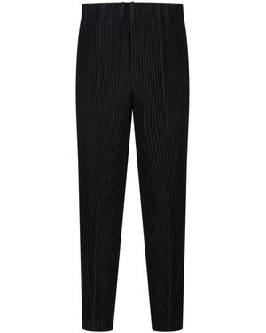 Homme Plissé Issey Miyake Compleat Trousers Trousers - Black