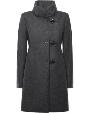 Fay Coats Wool - Gray