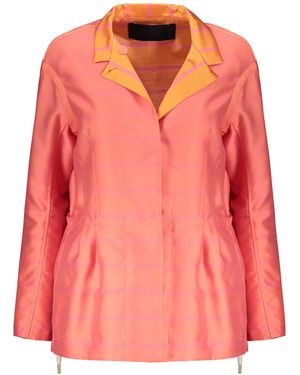 Moorer Buttoned Jacket - Pink