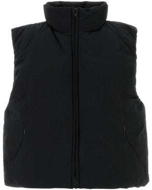 Alexander Wang Polyester Blend Sleeveless Down Jacket - Black