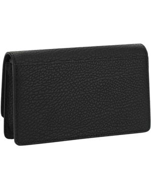 Maison Margiela Wallet Calf Leather & Purses - Black