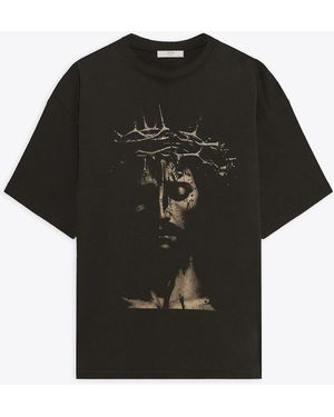 1989 STUDIO T-Shirt Ss Jesus Peat Cotton T-Shirt With Jesus Print - Black