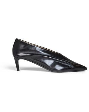 KHAITE Pumps Miriam Glazed Leather - Blue