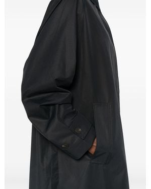 Studio Nicholson Holin Cotton Blend Trench Coat - Black
