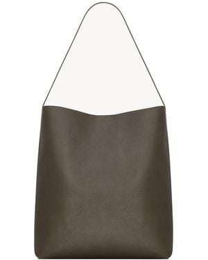 Saint Laurent Hobo Bold Bag Leather Handbags - Natural