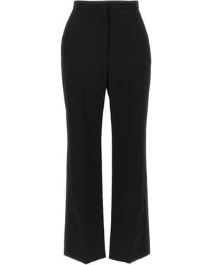 Givenchy Satin Band Pants Wool - Black