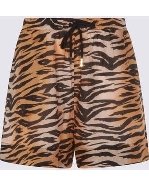 Pinko Shorts _100 Co - Natural