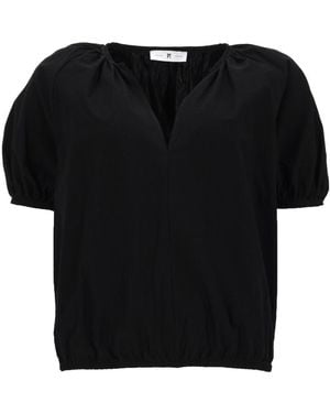 PT Torino Shirt Teresa Poplin Cotton - Black