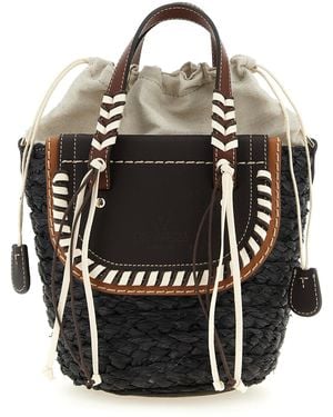 CUBA LAB X Sanpa Habanera Cuoieria Handbag St Li Hand Bags - Black