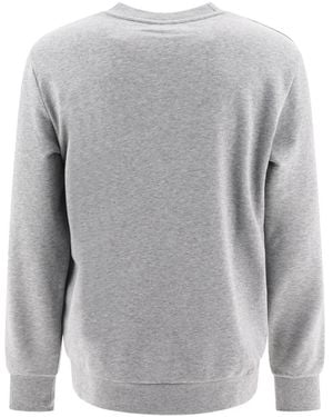 A.P.C. Sweatshirt Standard Grand Organic Cotton Sweaters - Gray