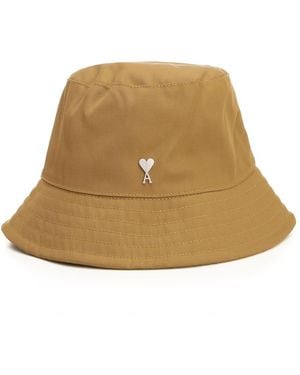 Ami Paris Bucket Hat - Natural