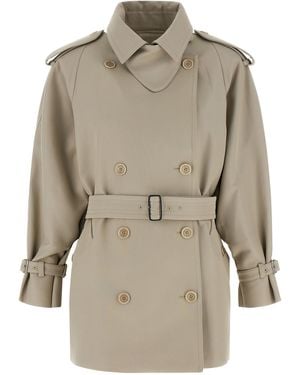 Max Mara Cotton Coat Clothing - Natural