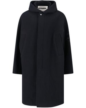 Jil Sander Jackets Virgin Wool - Blue