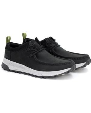 Clarks Atl Trek Wally Sneakers Shoes - Black