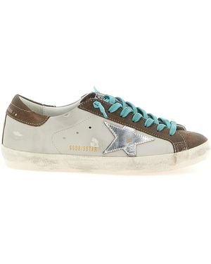 Golden Goose Superstar Trainers - Green