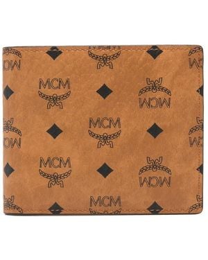 MCM Wallet Nappa Leather: 100 - Brown