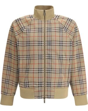 Burberry Archivio Check Jacket - Natural