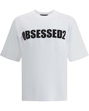 DSquared² Logoed T-Shirt - White