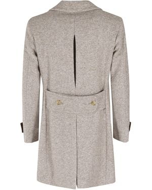 Luigi Bianchi Jersey Coat - Grey