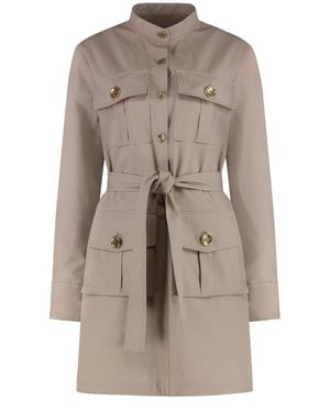 Givenchy Dress With Belt - Natural