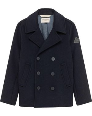 Roy Rogers Melton Coat - Blue