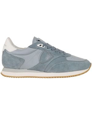 Philippe Model Blville Low Calf Leather Calzature - Blue