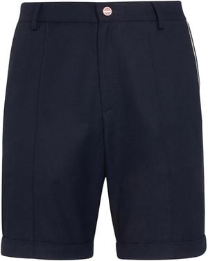 Kiton Bermuda Virgin Wool - Blue