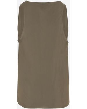Sa Su Phi Tank Top Viscose - Green
