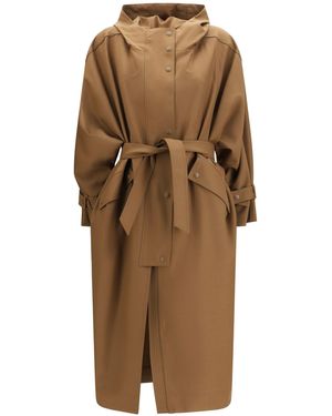 Max Mara Long Duster Coat - Brown
