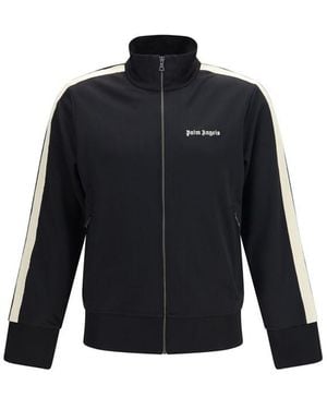 Palm Angels Polyester Shell Jacket Clothing - Blue