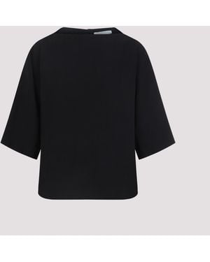 Studio Nicholson Basco T-Shirt Viscose Tshirt - Black