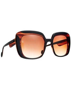 Caroline Abram Ocilia Acetato Sunglasses - Black