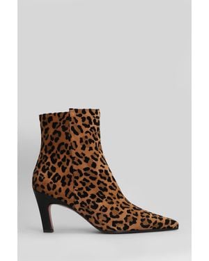 Roberto Festa Yanira High Heels Ankle Boots - Brown